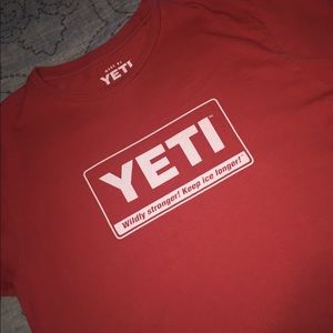 Red/Reddish Yeti Men’s Comfort Color T-Shirt